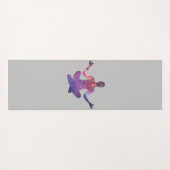 毎日新しい始まりだ ヨガマット (裏面(横))