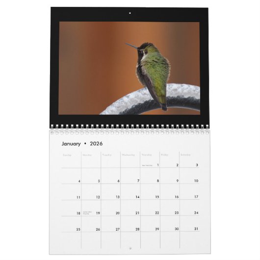 毎日新しい歌を歌って下さい カレンダー (1月 2026)