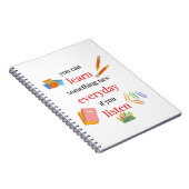 毎日新し学いものを作るもしことができる ノートブック (右側)