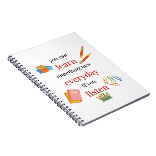 毎日新し学いものを作るもしことができる ノートブック (右側)