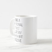 毎日機能する大人であること コーヒーマグカップ (正面左)