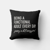 毎日機能的な大人であること クッション (正面)