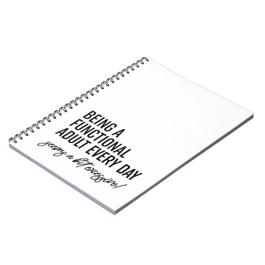 毎日機能的な大人であること ノートブック (左側)