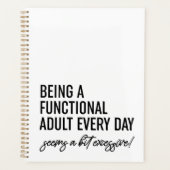 毎日機能的な大人であること プランナー手帳 (正面)