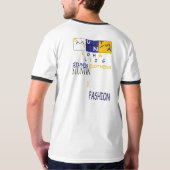 毎日注意STUNTIN (毎日STUNTIN全体にわたって Tシャツ (裏面)