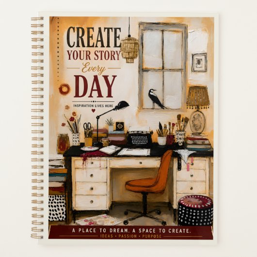 毎日物語を創ろう プランナー手帳 (正面)