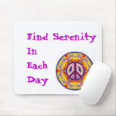 毎日発見の平静 マウスパッド (マウス)