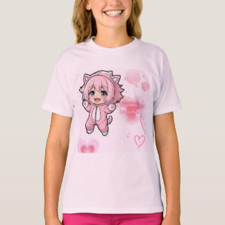 毎日着られるキュートなカジュアルTシャツ Tシャツ