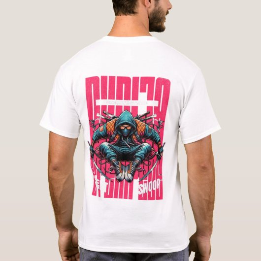 🌟 毎日着られる高品質Tシャツ | ソフト・デュ Tシャツ (裏面)