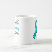 毎日私は私のお母さんに卵巣癌を恋しく思います コーヒーマグカップ (中央)