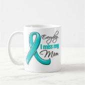 毎日私は私のお母さんに卵巣癌を恋しく思います コーヒーマグカップ (左)