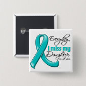 毎日私は私の義理の娘に卵巣癌を恋しく思います 缶バッジ (正面&裏面)