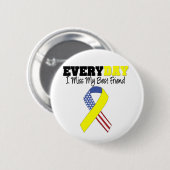 毎日私は私の親友の軍隊を恋しく思います 缶バッジ (正面&裏面)