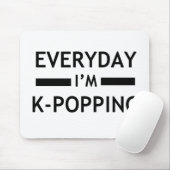 毎日私はK-POPPINGです! マウスパッド (マウス)
