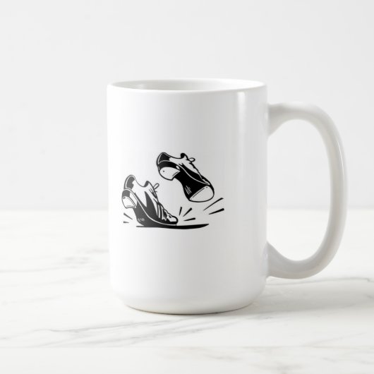 毎日私はShufflinのタップダンスのマグです コーヒーマグカップ (右)