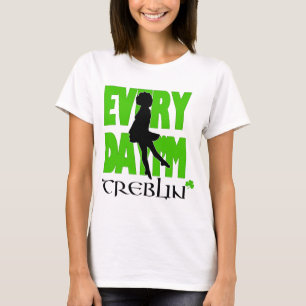 毎日私はTreblinレディースワイシャツ2です Tシャツ