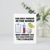 毎日税金願う人しかいなかった ポストカード (スタンド正面)