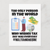 毎日税金願う人しかいなかった ポストカード (正面)