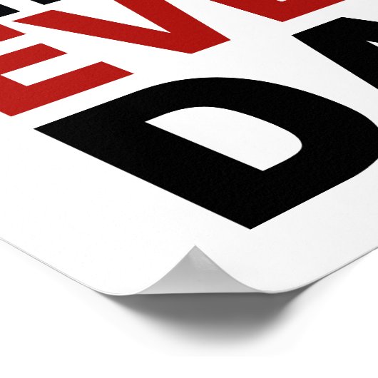 毎日肉なし ポスター (角)