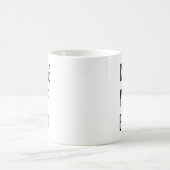 毎日自分に挑戦 - スポーツ コーヒーマグカップ (中央)