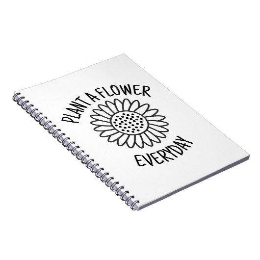 毎日花を植える ノートブック (右側)