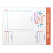 毎日計画帳 毎日名言 目標 ノート スケジュール (正面)