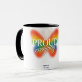 毎日誇りを持ったのマグカップ マグカップ (正面左)