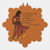 毎日踊る オーナメントカード (裏面)