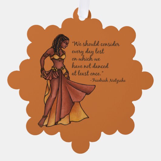 毎日踊る オーナメントカード (正面)