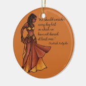 毎日踊る セラミックオーナメント (左)