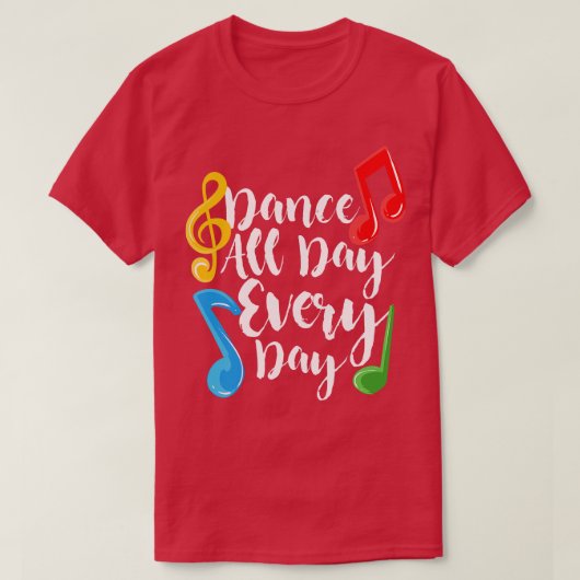 毎日踊る Tシャツ (デザイン正面)