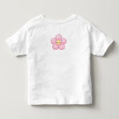 毎日輝く かわいい子供の励ましTシャツ トドラーTシャツ (裏面)