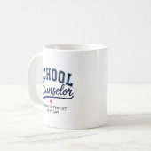 毎日違いを生むスクールカウンセラー コーヒーマグカップ (正面左)