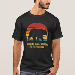 毎日違いを生む、違い、可愛い、 Tシャツ