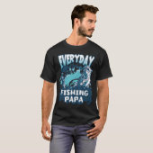 毎日釣りパパ Tシャツ (正面フル)