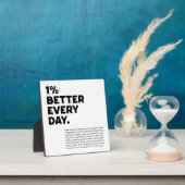 毎日1%改善やる気を起こさせる フォトプラーク (インサイチュ)