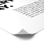 毎日1%改善やる気を起こさせる ポスター (角)