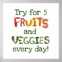 毎日5杯分の果物と野菜を食べてみる