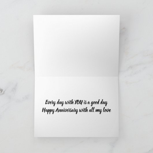 毎日「あなた」の記念日は良い カード (内部)