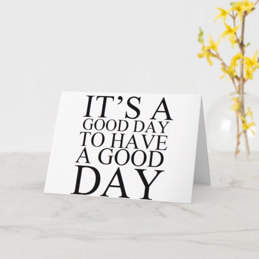 毎日「あなた」の記念日は良い カード (黄色い花)