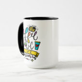 毎日、コーヒーの生活を マグカップ (正面左)