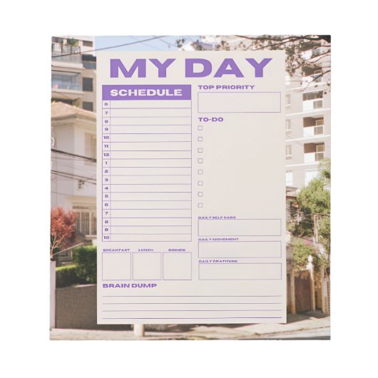 毎日 ノートパッド (正面)