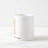 「毎日、新しいメッセージが届く」 コーヒーマグカップ (中央)