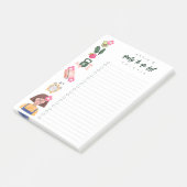 毎日、新年のお客様のご案内 ポストイット (アングル)