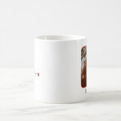 毎日、私はあなたをもっと愛している、カップルのバレンタインデー コーヒーマグカップ (中央)