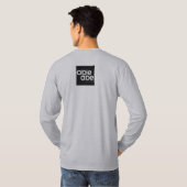 毎日、私は感謝ティー長い袖 Tシャツ (裏面フル)