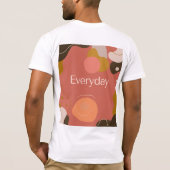 毎日 Tシャツ (裏面)