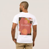 毎日 Tシャツ (裏面フル)
