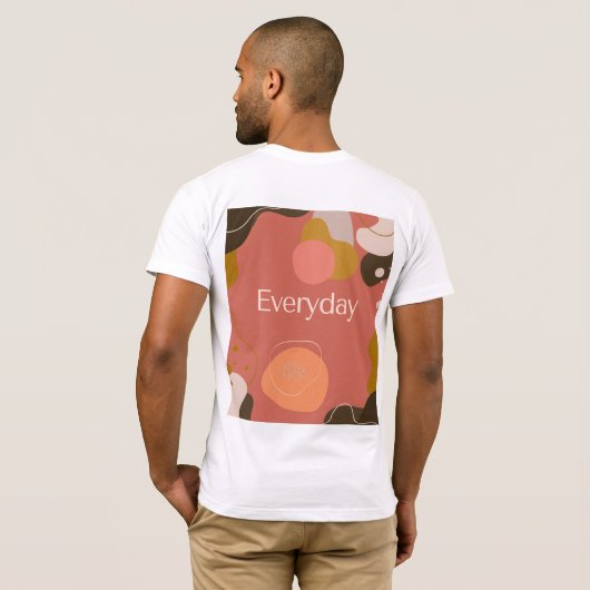毎日 Tシャツ (裏面フル)