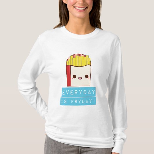 毎日Frydayはです! Tシャツ (正面)